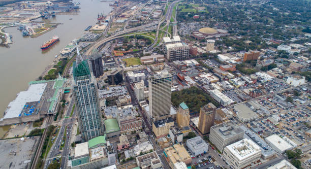 istock Downtown Mobile, Alabama during Mardi Gras 2020 1208883493