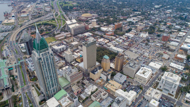 istock Downtown Mobile, Alabama during Mardi Gras 2020 1208884099