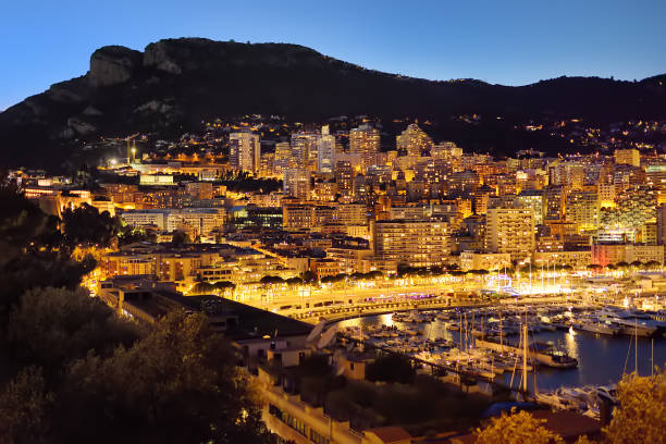 istock Amazing evening landscape of Monaco. 1208901202