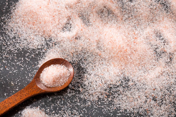istock Fine pink salt from the Himalaya 1208901205