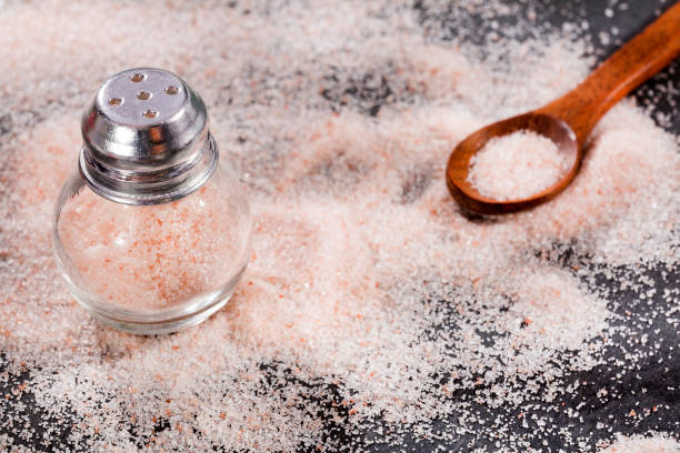 istock Fine pink salt from the Himalaya 1208902109