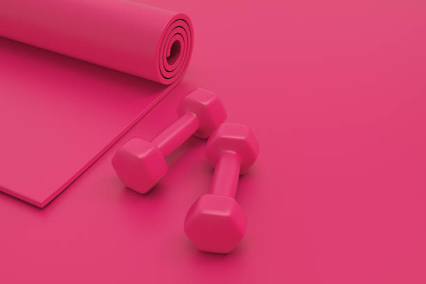istock 3D Rendering Exercising Concept stock photo 1208910535