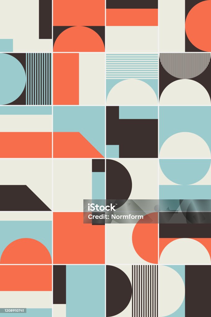 Pattern Deconstructed Deconstructed Abstract Vector Pattern Design Stock Illustration ...