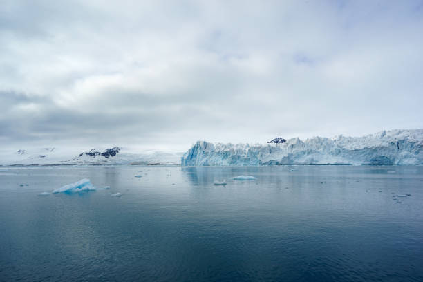 istock Blue iceberg floating in the Hornsund Spitzbergen 1208925242