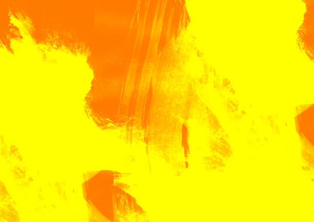 istock Brown graphic patches brush strokes design effect element for background 1208939193