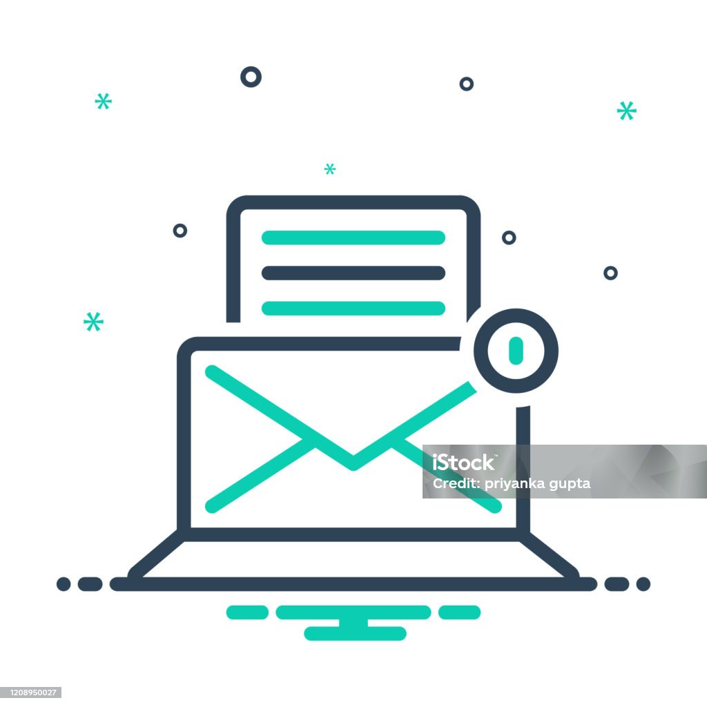 Email Post Stock Illustration - Download Image Now - Document, E-Mail ...