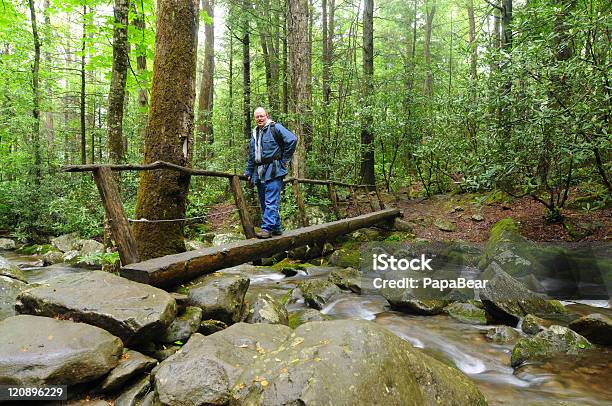 Uomo Sul Ponte - Fotografie stock e altre immagini di Abbigliamento casual - Abbigliamento casual, Acqua, Adulto