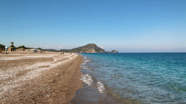 istock Afandou beach,  Mediterranean Sea, Rhodes, Greece 1208965666