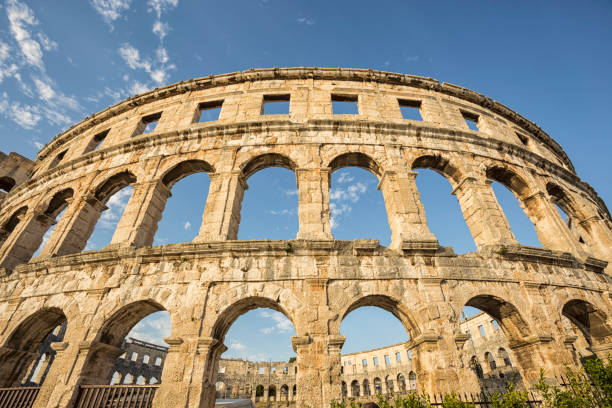 istock Coliseum in Pula, Croatia. 1208971917