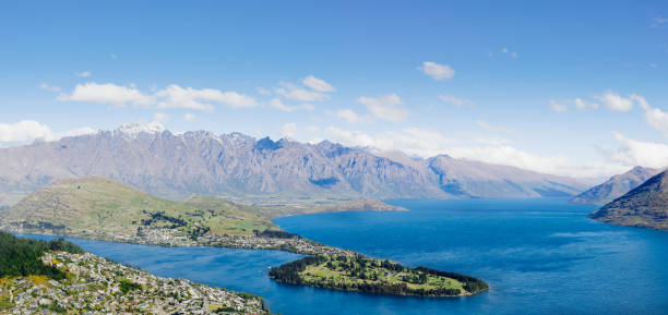 New Zealand, Otago Region, Queenstown, Landscape - Scenery, Tourist Resort