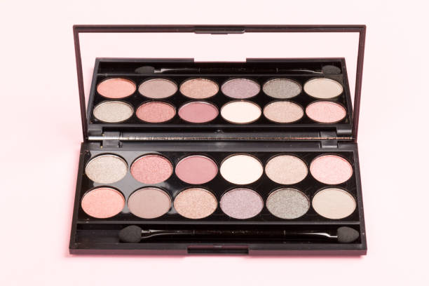 istock set of pastel eyeshadows isolated on rose background 1208978634