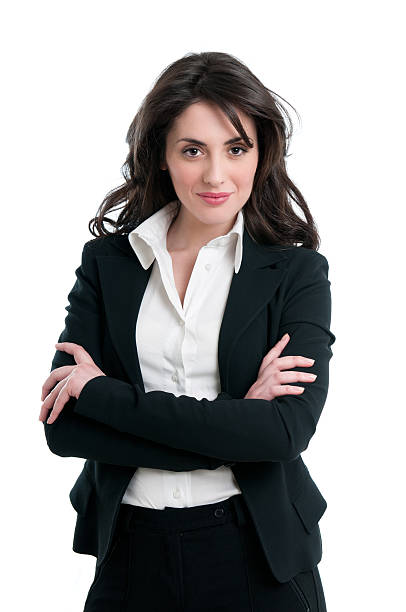 istock Smiling business woman 120898944
