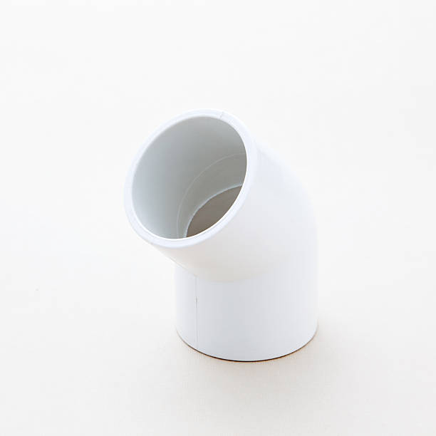 istock Combined fitting for PVC pipes 120900090