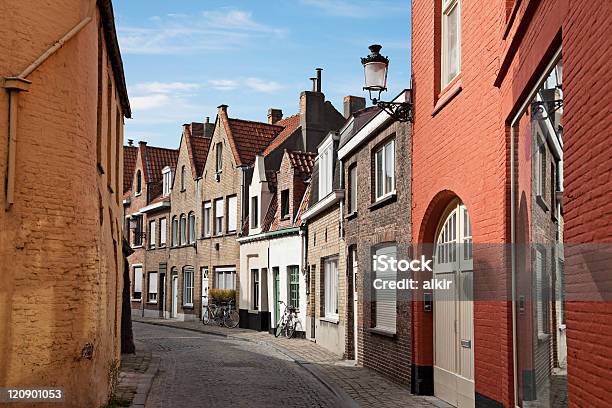 거리 Brugge 벨기에 0명에 대한 스톡 사진 및 기타 이미지 - 0명, 거리, 건물 외관