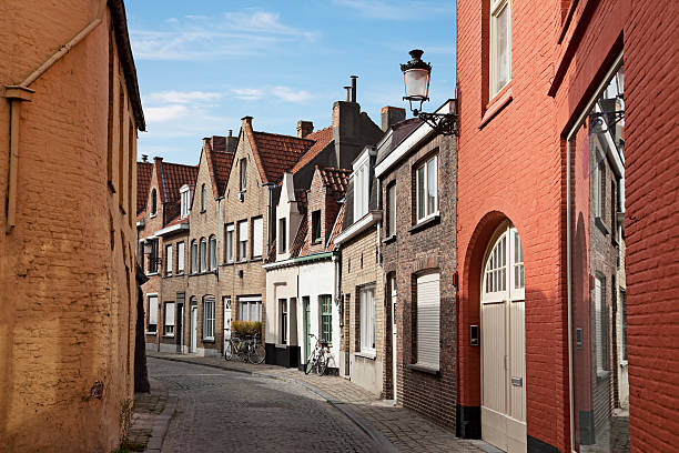istock Streets of Brugge, Belgium 120901053