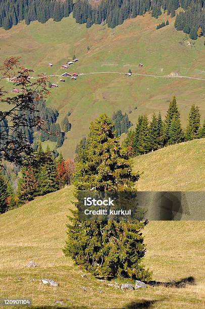 Alpes Foto de stock y más banco de imágenes de Aire libre - Aire libre, Aldea, Alpes Europeos