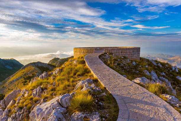 istock Lovcen Mountains National park at sunset - Montenegro 1209011363