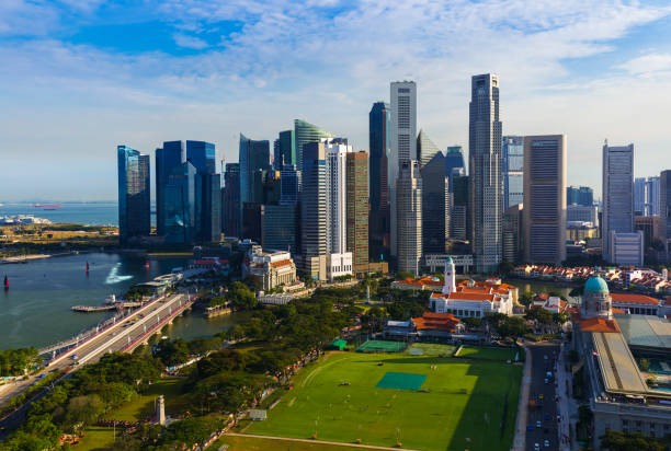 istock Singapore city skyline 1209012187