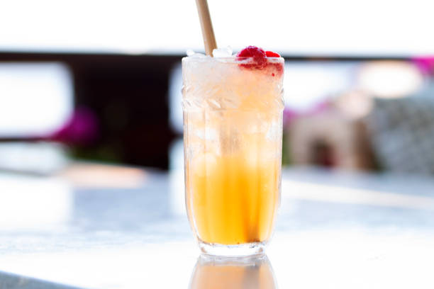 istock Summer fresh cocktails on tropical vacation 1209016070