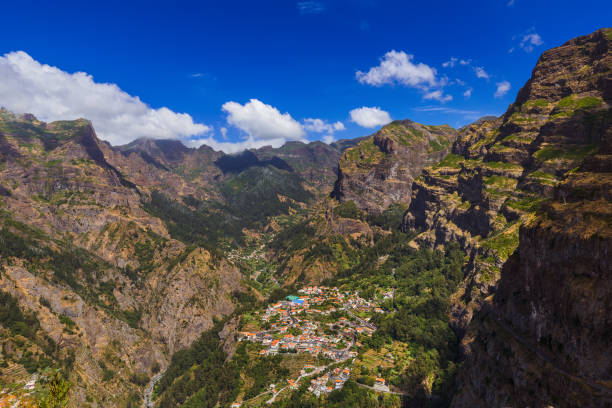 istock Viewpoint in mountains - Madeira Portugal 1209016356