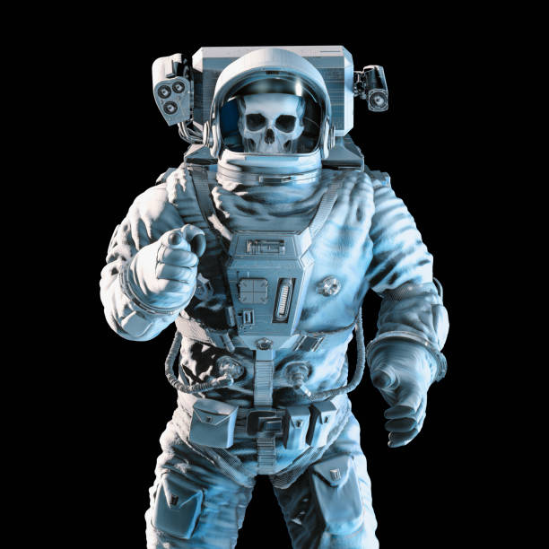 istock Pointing at you undead astronaut 1209020342