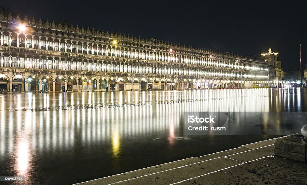 Enchente em Veneza - Foto de stock de Arquitetura royalty-free