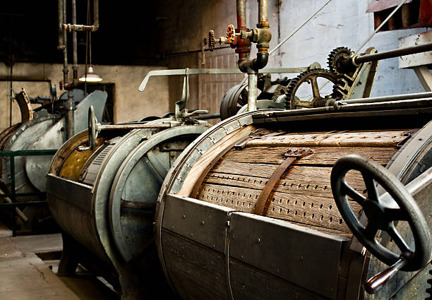 Old Waschmaschine in ein Gefängnis – Foto