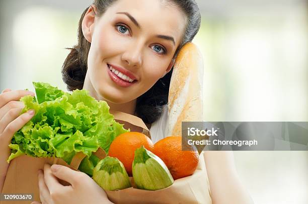 Bag Of Food Stock Photo - Download Image Now - Adult, Adults Only, Bag