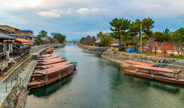 istock Japan Uji River shore landscape 1209040349