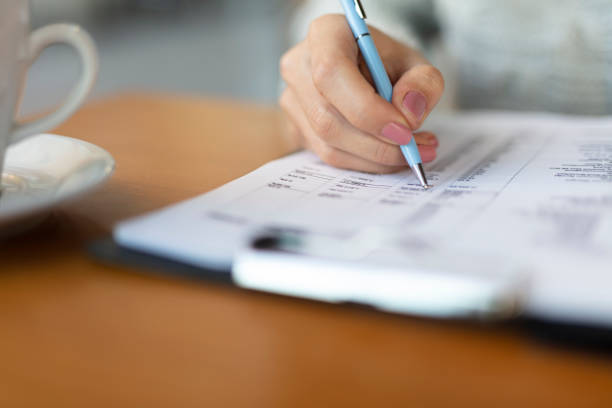 istock Keeping tabs on business finance 1209041694