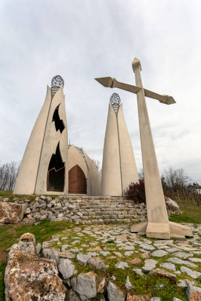 istock Chapel of Reconciliation in Beremend, Hungary. 1209055055