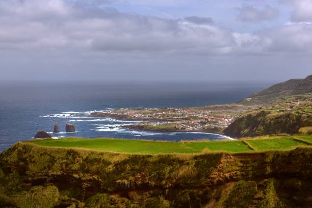 istock Coastline village in the  Azores 1209055421