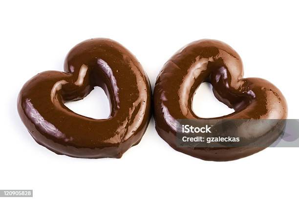 Heart Shape Gingerbread Stock Photo - Download Image Now - Brown, Close-up, Color Image