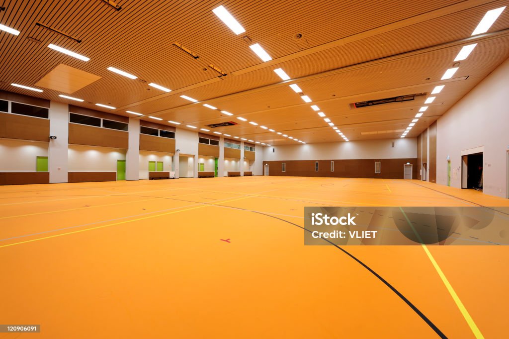 Sala de ginástica - Foto de stock de Ginásio royalty-free