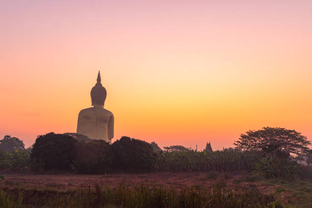 istock scenery sunrise at the biggest Buddha in the world 1209062901