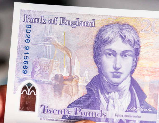 istock UK Twenty pound note featuring the artist JMW Turner 1209066637