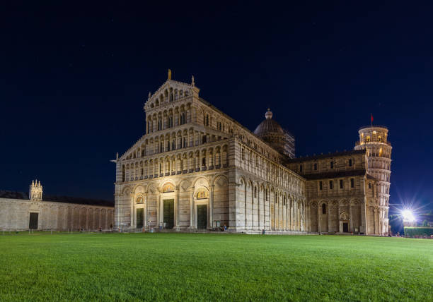 istock Basilica and the leaning tower in Pisa Italy 1209067197