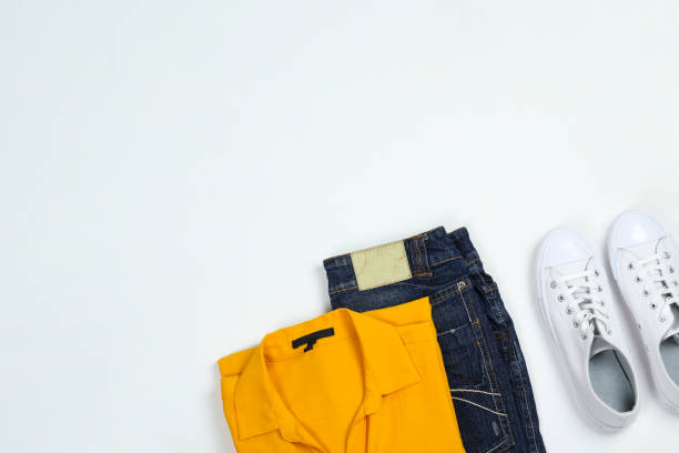 istock Woman's clothing set for spring summer season on white background. 1209068438