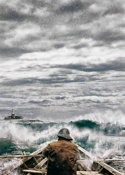 istock Old Man and the Sea 1209071787