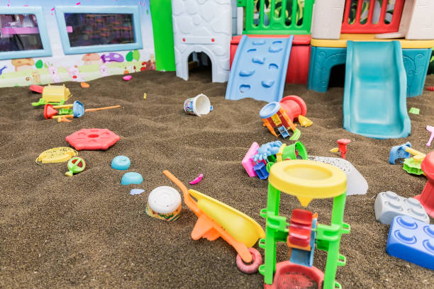 屋内遊び場 - playground schoolyard playful playing ストックフォトと画像