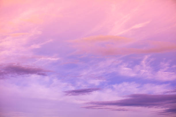 istock Colorful cloudy sky at sunset. Gradient color. Sky texture. Abstract nature background 1209080014
