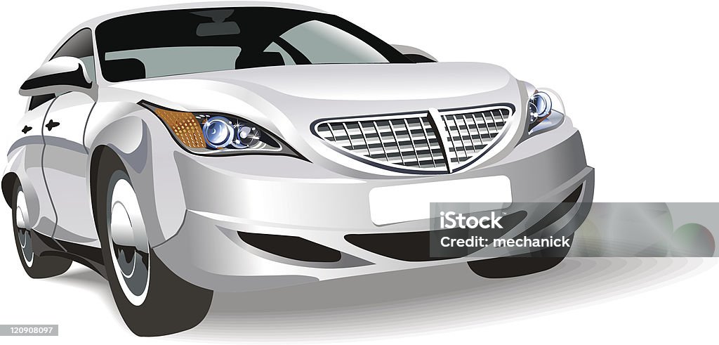 Modern Car Vector Vector Abstract Modern Car Stock Illustration - Download Image Now ...