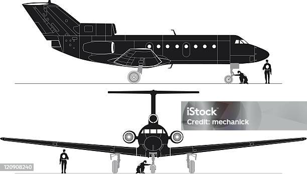 Ilustración de Detallado Vector Siluetas De Hidromasaje De Alta Velocidad y más Vectores Libres de Derechos de Avión