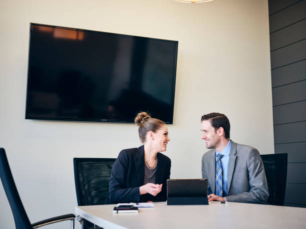 istock Financial Planner and Client in an Office 1209082710