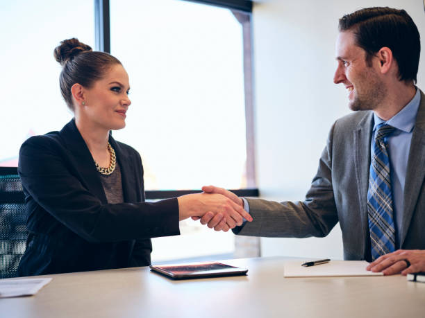 istock Financial Planner and Client in an Office 1209082925