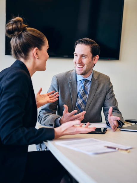 istock Financial Planner and Client in an Office 1209082931