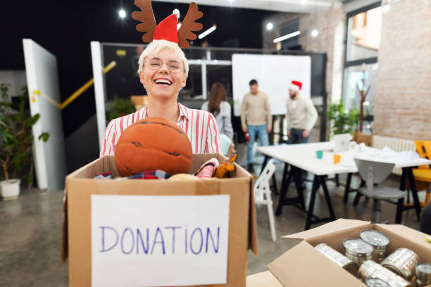istock Spreading Christmas spirit in a best way 1209084036