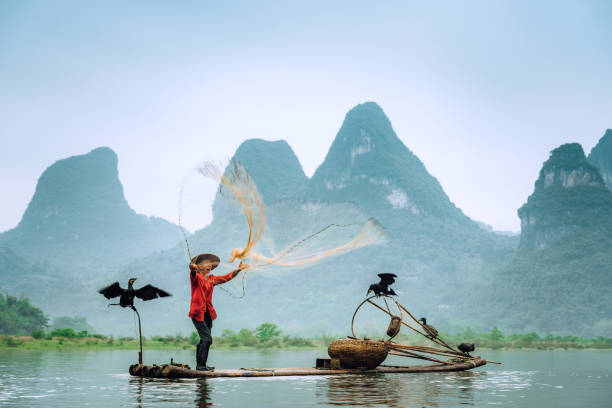 istock Fisherman in China, Li River 1209088897