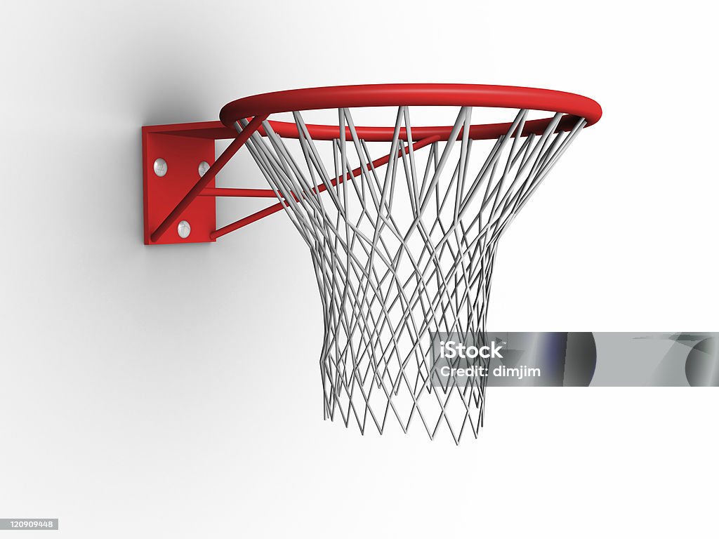 Cesta de basquete - Foto de stock de Figura para recortar royalty-free
