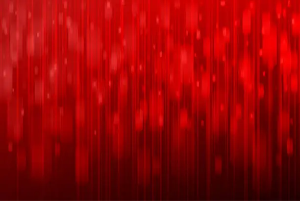 Vector illustration of Abstract red blurred lines background